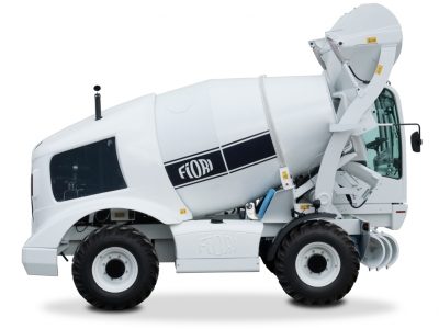 auto hormigoneras Fiori DBX25 Carga Frontal maqman